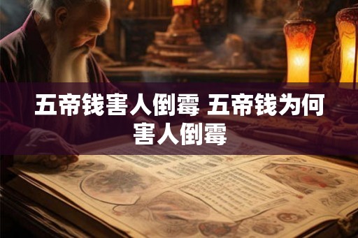 五帝钱害人倒霉 五帝钱为何害人倒霉
