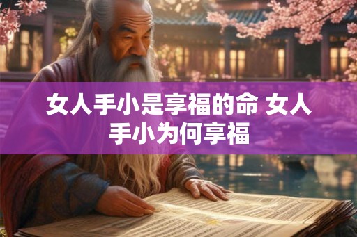 女人手小是享福的命 女人手小为何享福