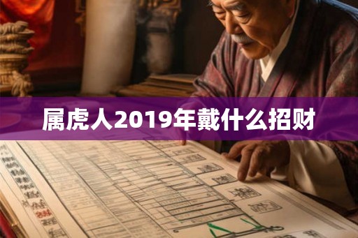 属虎人2019年戴什么招财