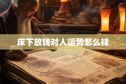 床下放钱对人运势怎么样