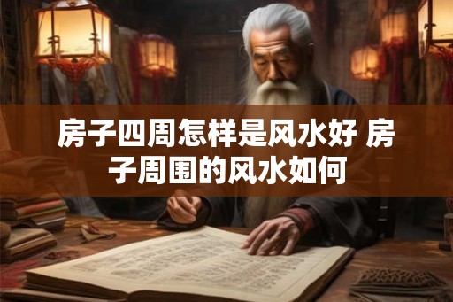 房子四周怎样是风水好 房子周围的风水如何