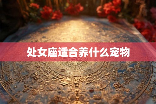 处女座适合养什么宠物 处女座适合养什么宠物