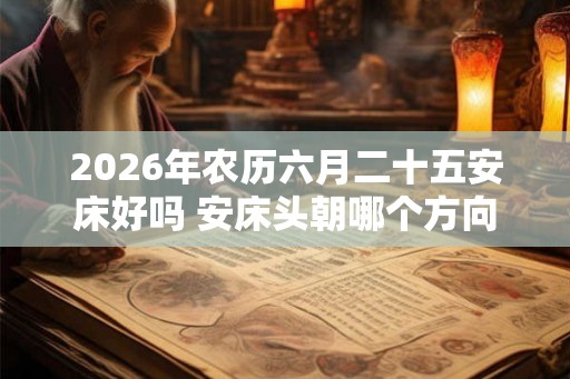 2026年农历六月二十五安床好吗 安床头朝哪个方向