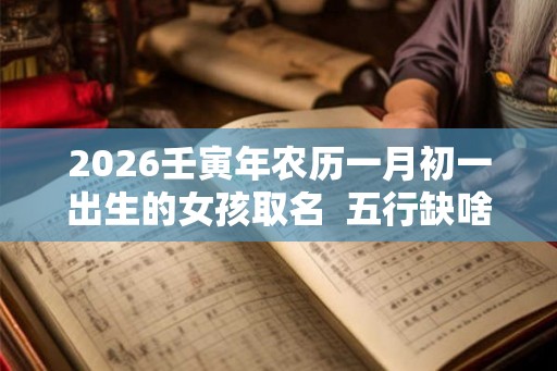 2026壬寅年农历一月初一出生的女孩取名  五行缺啥