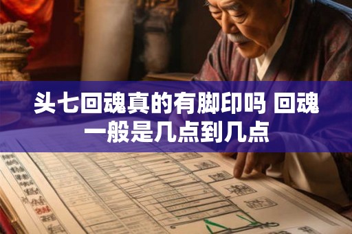 头七回魂真的有脚印吗 回魂一般是几点到几点