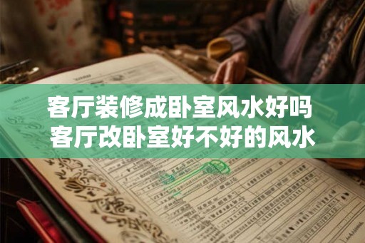 客厅装修成卧室风水好吗 客厅改卧室好不好的风水