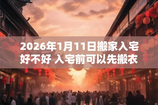 2026年1月11日搬家入宅好不好 入宅前可以先搬衣服吗 2026年1月11日搬家入宅好不好 入宅前可以先搬衣服吗
