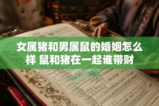 女属猪和男属鼠的婚姻怎么样 鼠和猪在一起谁带财 女属猪和男属鼠的婚姻怎么样 鼠和猪在一起谁带财