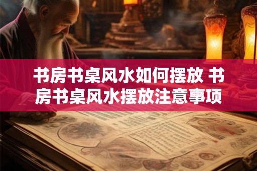 书房书桌风水如何摆放 书房书桌风水摆放注意事项