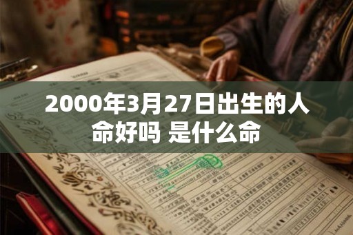2000年3月27日出生的人命好吗 是什么命 2000年3月27日出生的人命好吗 是什么命