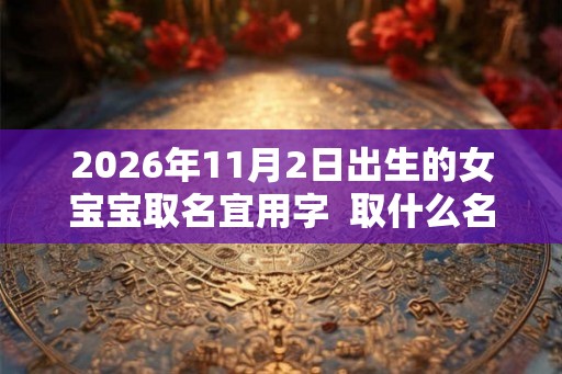 2026年11月2日出生的女宝宝取名宜用字 取什么名字好 2026年11月2日出生的女宝宝取名宜用字 取什么名字好