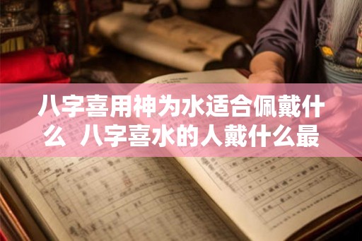 八字喜用神为水适合佩戴什么  八字喜水的人戴什么最旺