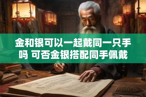金和银可以一起戴同一只手吗 可否金银搭配同手佩戴