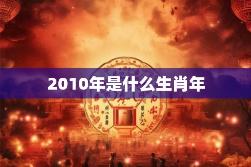 2010年是什么生肖年