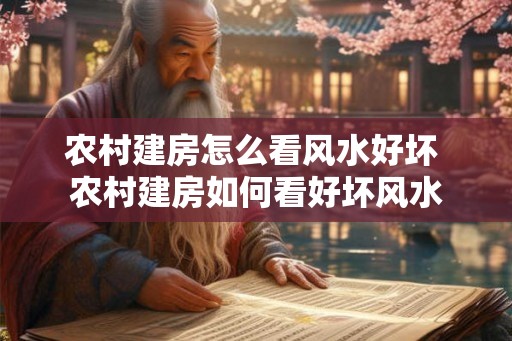 农村建房怎么看风水好坏 农村建房如何看好坏风水