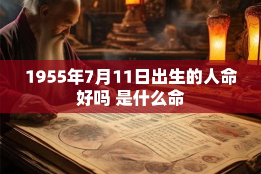 1955年7月11日出生的人命好吗 是什么命 1955年7月11日出生的人命好吗 是什么命