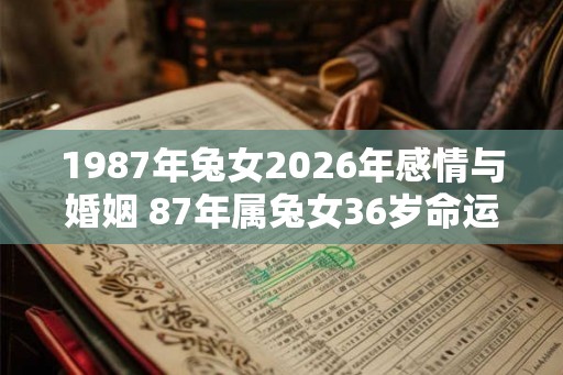 1987年兔女2026年感情与婚姻 87年属兔女36岁命运如何 1987年兔女2026年感情与婚姻 87年属兔女36岁命运如何