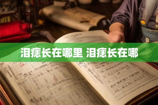 泪痣长在哪里 泪痣长在哪 泪痣长在哪里 泪痣长在哪