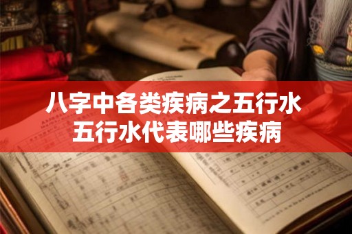 八字中各类疾病之五行水 五行水代表哪些疾病