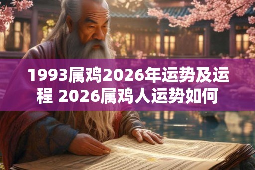 1993属鸡2026年运势及运程 2026属鸡人运势如何 1993属鸡2026年运势及运程 2026属鸡人运势如何