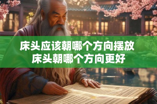 床头应该朝哪个方向摆放 床头朝哪个方向更好