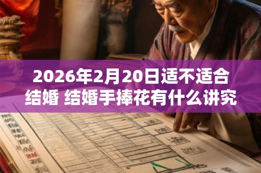 2026年2月20日适不适合结婚 结婚手捧花有什么讲究 2026年2月20日适不适合结婚 结婚手捧花有什么讲究