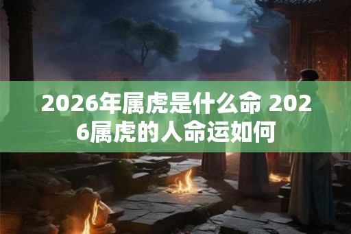 2026年属虎是什么命 2026属虎的人命运如何 2026年属虎是什么命 2026属虎的人命运如何
