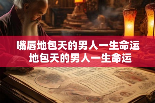 嘴唇地包天的男人一生命运  地包天的男人一生命运