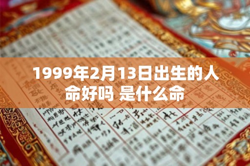 1999年2月13日出生的人命好吗 是什么命