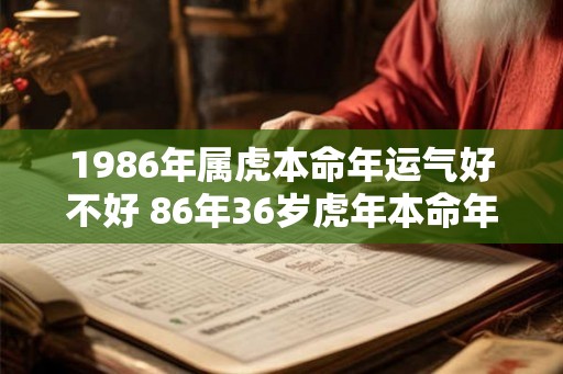 1986年属虎本命年运气好不好 86年36岁虎年本命年财运怎么样 1986年属虎本命年运气好不好 86年36岁虎年本命年财运怎么样