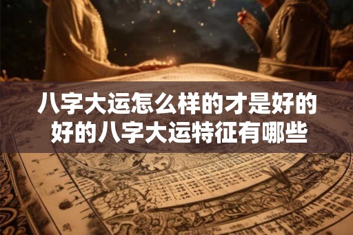 八字大运怎么样的才是好的 好的八字大运特征有哪些 八字大运怎么样的才是好的 好的八字大运特征有哪些