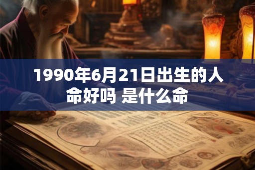 1990年6月21日出生的人命好吗 是什么命 1990年6月21日出生的人命好吗 是什么命