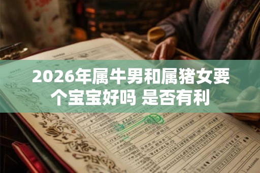 2026年属牛男和属猪女要个宝宝好吗 是否有利