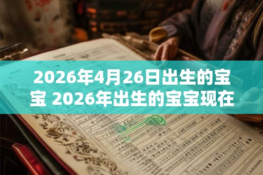 2026年4月26日出生的宝宝 2026年出生的宝宝现在几岁