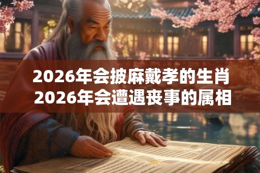 2026年会披麻戴孝的生肖 2026年会遭遇丧事的属相