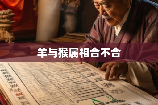 羊与猴属相合不合