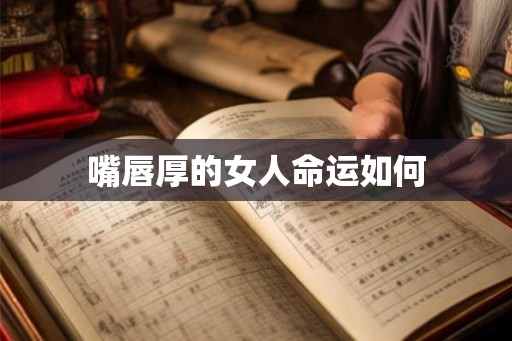 嘴唇厚的女人命运如何 嘴唇厚的女人命运如何