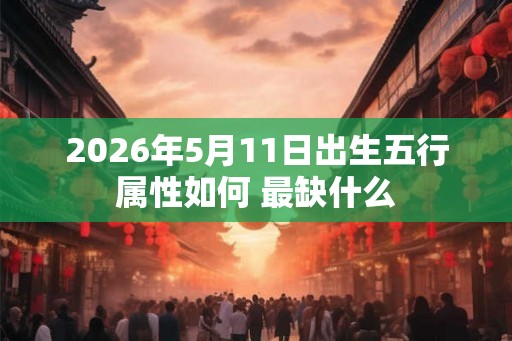 2026年5月11日出生五行属性如何 最缺什么 2026年5月11日出生五行属性如何 最缺什么