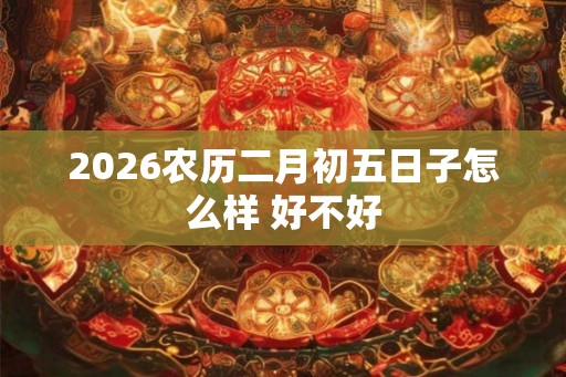2026农历二月初五日子怎么样 好不好 2026农历二月初五日子怎么样 好不好