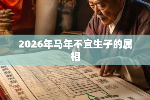 2026年马年不宜生子的属相 2026年马年不宜生子的属相