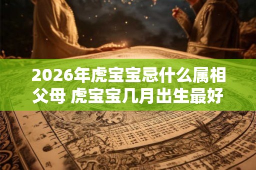 2026年虎宝宝忌什么属相父母 虎宝宝几月出生最好命