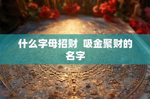 什么字母招财  吸金聚财的名字