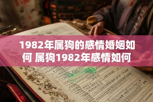 1982年属狗的感情婚姻如何 属狗1982年感情如何