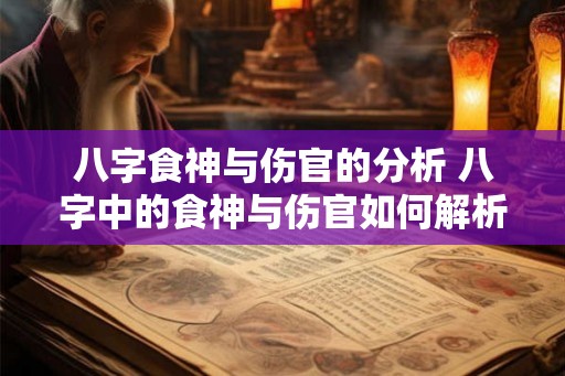 八字食神与伤官的分析 八字中的食神与伤官如何解析