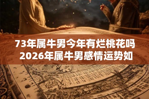 73年属牛男今年有烂桃花吗 2026年属牛男感情运势如何