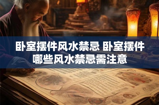 卧室摆件风水禁忌 卧室摆件哪些风水禁忌需注意
