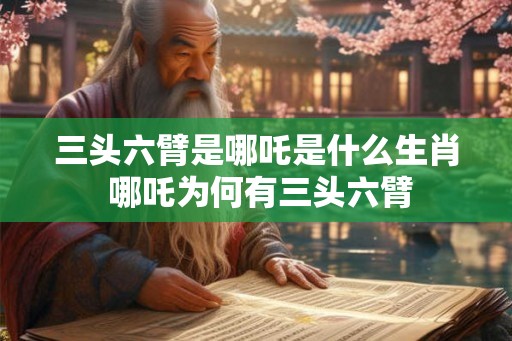 三头六臂是哪吒是什么生肖 哪吒为何有三头六臂