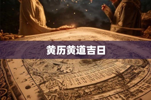 黄历黄道吉日