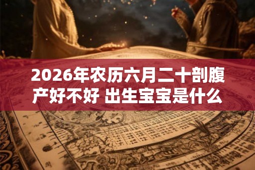 2026年农历六月二十剖腹产好不好 出生宝宝是什么命