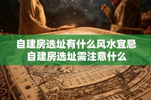 自建房选址有什么风水宜忌 自建房选址需注意什么